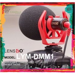  LENS-GO LYM-DMM1 Compact On-Camera Video Microphone Youtube Vlogging Recording Mic